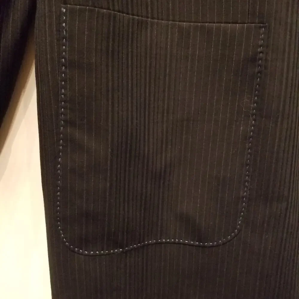 Big & Tall‎ Men's Black Sports Coat Blazer Jacket Troy McSwain Plus Size 4XL